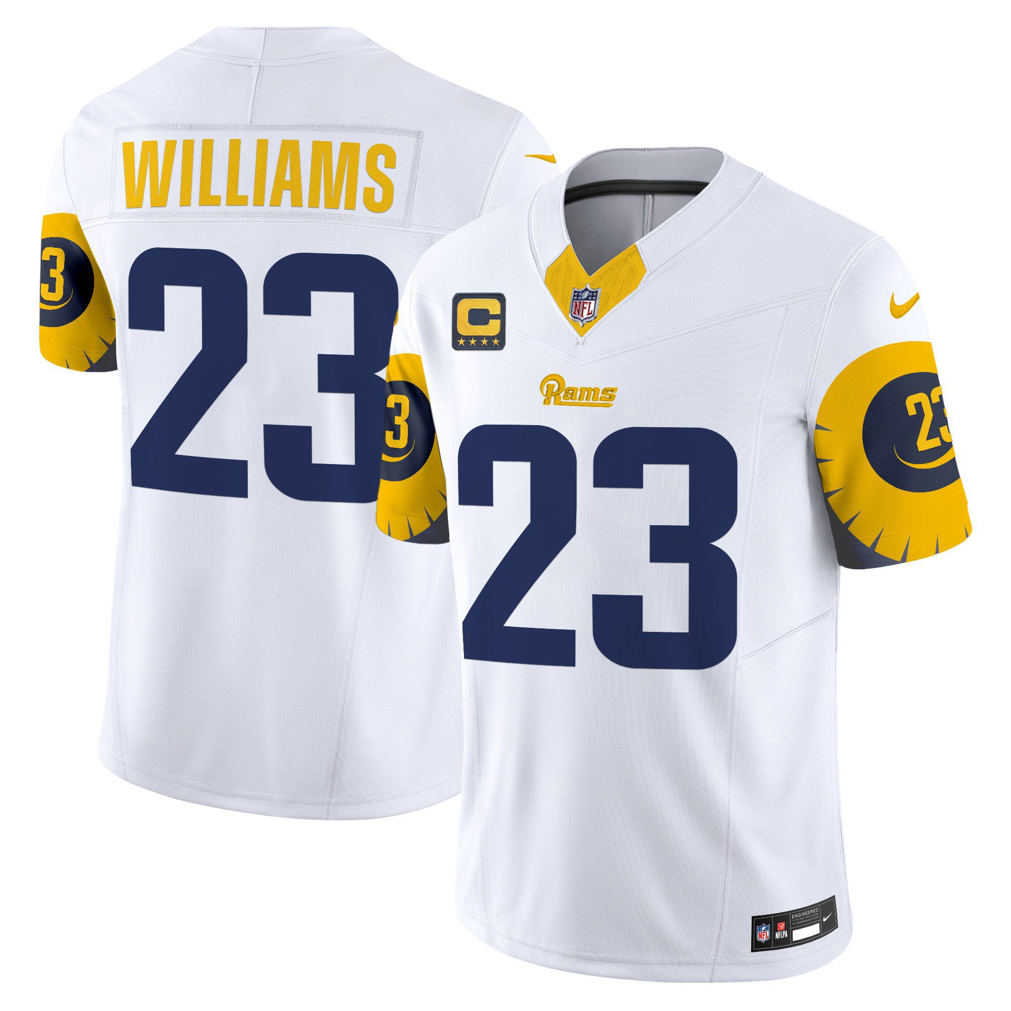 Men Los Angeles Rams #23 Williams White 2024 Nike Special Vapor Limited NFL Jersey->indianapolis colts->NFL Jersey